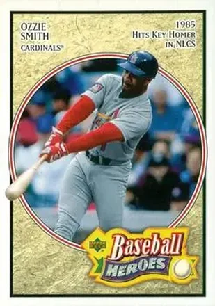 2005 Upper Deck Baseball Heroes #46 - Ozzie Smith - St. Louis Cardinals