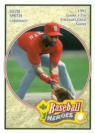 2005 Upper Deck Baseball Heroes #47 - Ozzie Smith - St. Louis Cardinals