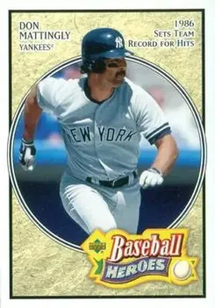 2005 Upper Deck Baseball Heroes #22 Don Mattingly
