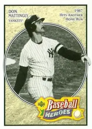2005 Upper Deck Baseball Heroes #23 Don Mattingly
