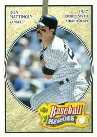 2005 Upper Deck Baseball Heroes #24 Don Mattingly
