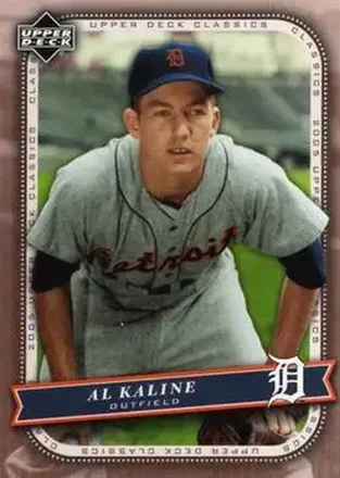 2005 Upper Deck Classics #1 - Al Kaline - Detroit Tigers