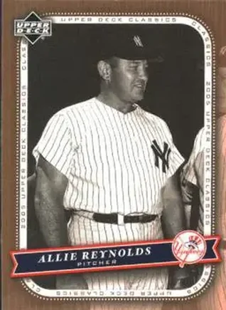 2005 Upper Deck Classics #3 - Allie Reynolds - New York Yankees