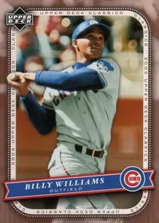 2005 Upper Deck Classics #8 - Billy Williams - Chicago Cubs