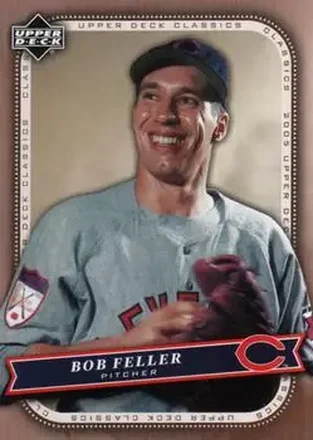 2005 Upper Deck Classics #9 - Bob Feller - Cleveland Indians