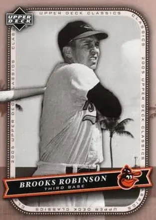 2005 Upper Deck Classics #15 - Brooks Robinson - Baltimore Orioles