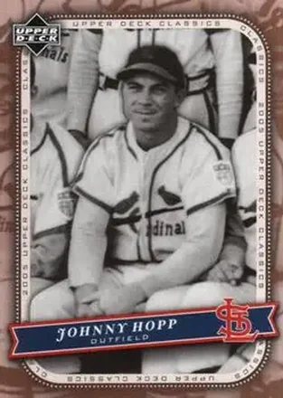 2005 Upper Deck Classics #20 - Johnny Hopp - St. Louis Cardinals