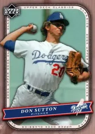 2005 Upper Deck Classics feature card