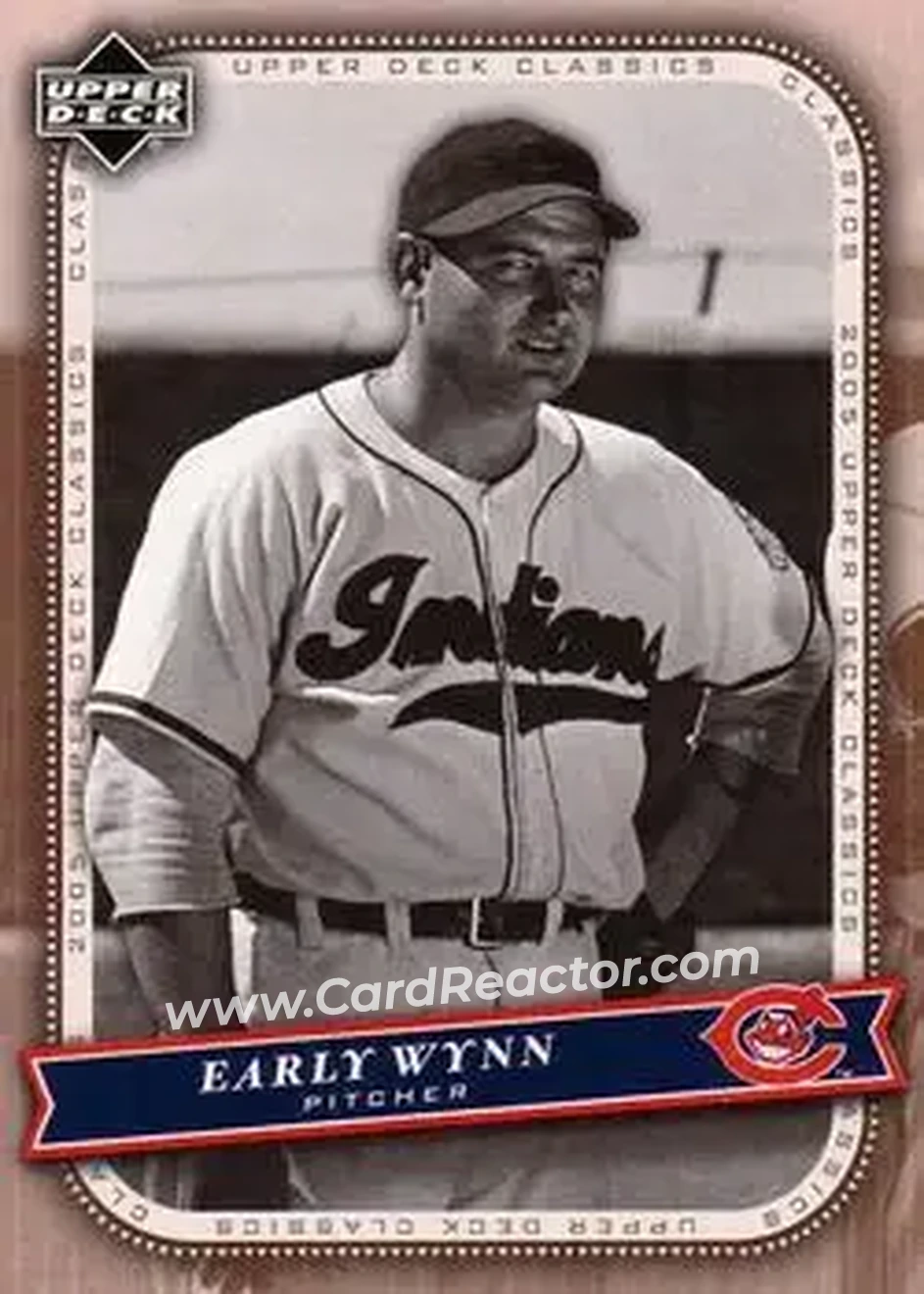 2005 Upper Deck Classics #29 - Early Wynn - Cleveland Indians - Front