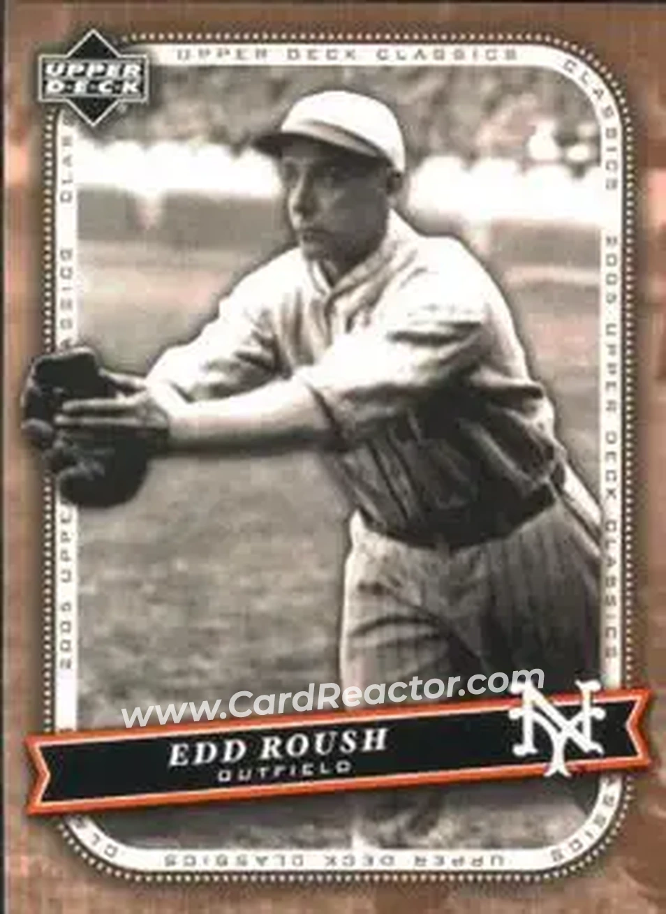 2005 Upper Deck Classics #30 - Edd Roush - New York Giants - Front