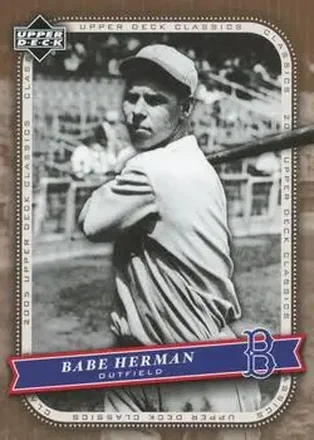 2005 Upper Deck Classics #4 Floyd “Babe” Herman