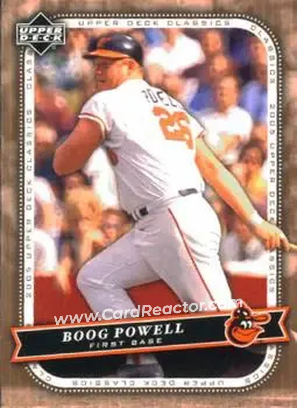 2005 Upper Deck Classics #13 - John Powell - Baltimore Orioles - Front