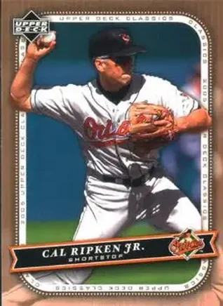 2005 Upper Deck Classics #17 - Cal Ripken - Baltimore Orioles