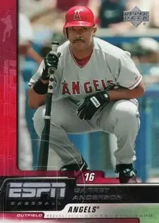 2005 Upper Deck ESPN #1 - Garret Anderson - Los Angeles Angels