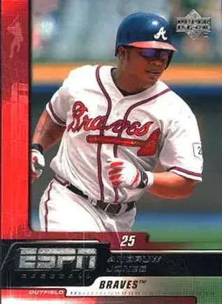 2005 Upper Deck ESPN #6 - Andruw Jones - Atlanta Braves