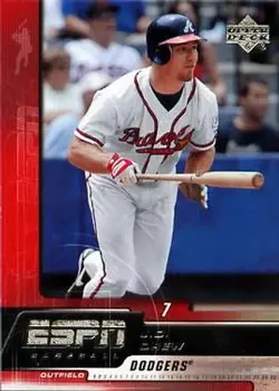2005 Upper Deck ESPN #8 - J.D. Drew - Los Angeles Dodgers