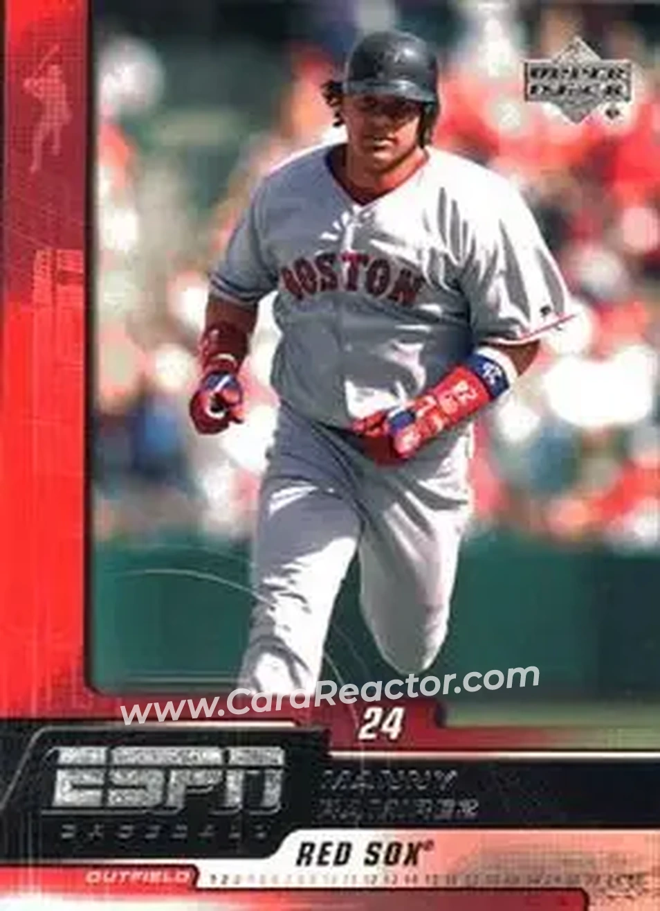2005 Upper Deck ESPN #14 - Manny Ramirez - Boston Red Sox - Front
