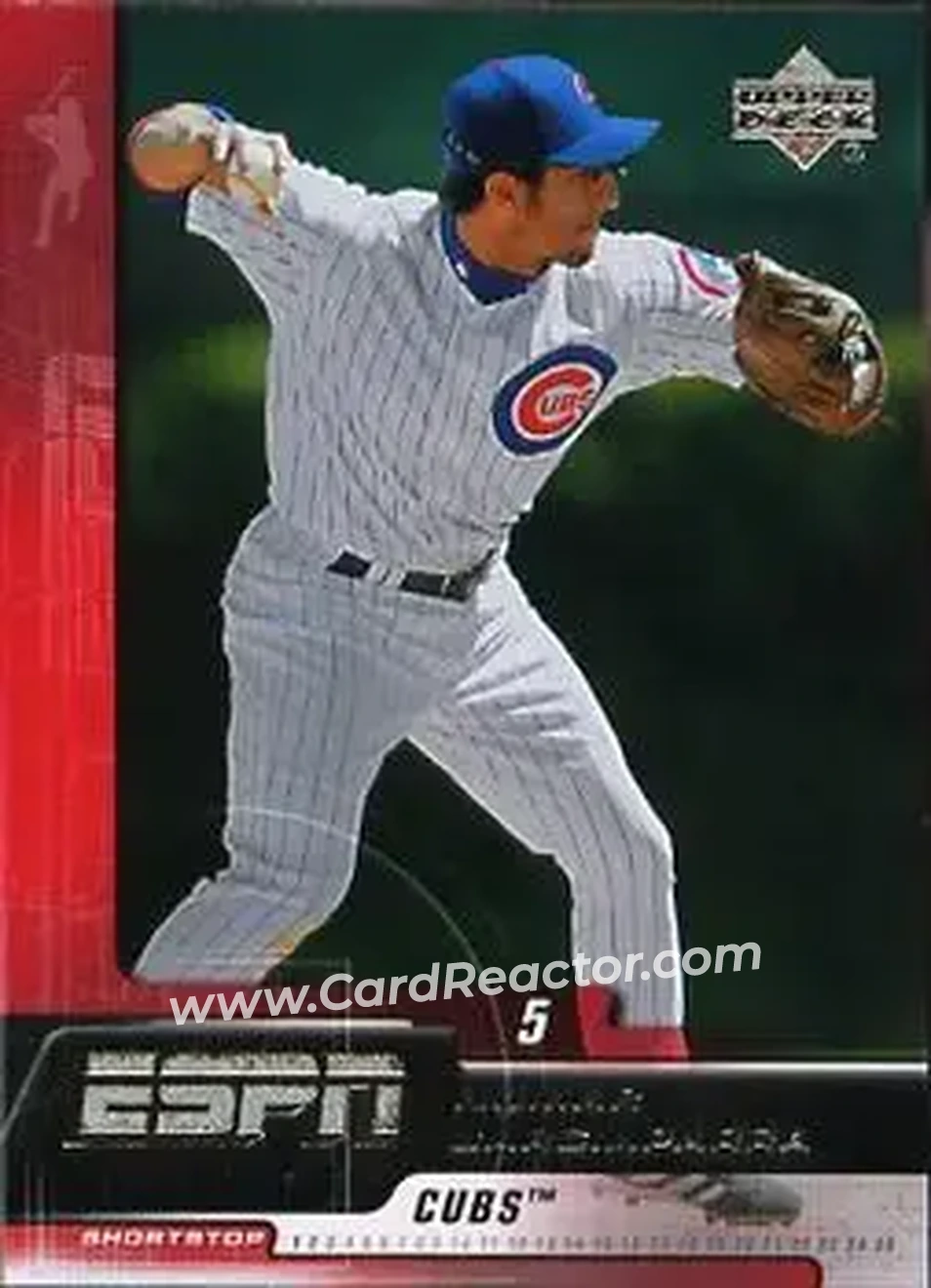 2005 Upper Deck ESPN #20 - Nomar Garciaparra - Chicago Cubs - Front
