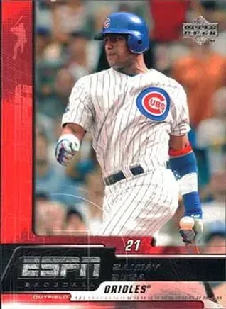 2005 Upper Deck ESPN #21 - Sammy Sosa - Baltimore Orioles