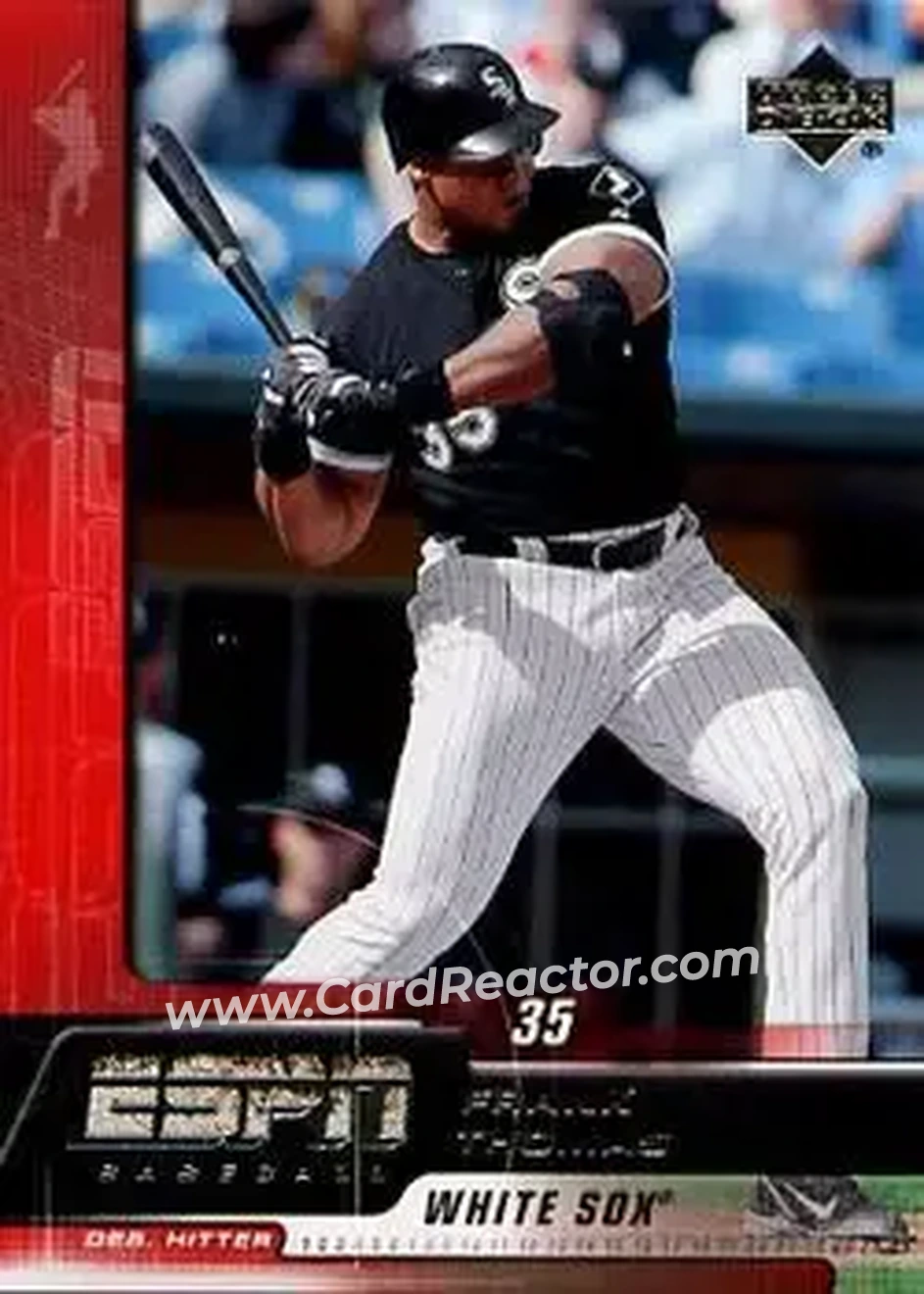 2005 Upper Deck ESPN #23 - Frank Thomas - Chicago White Sox - Front