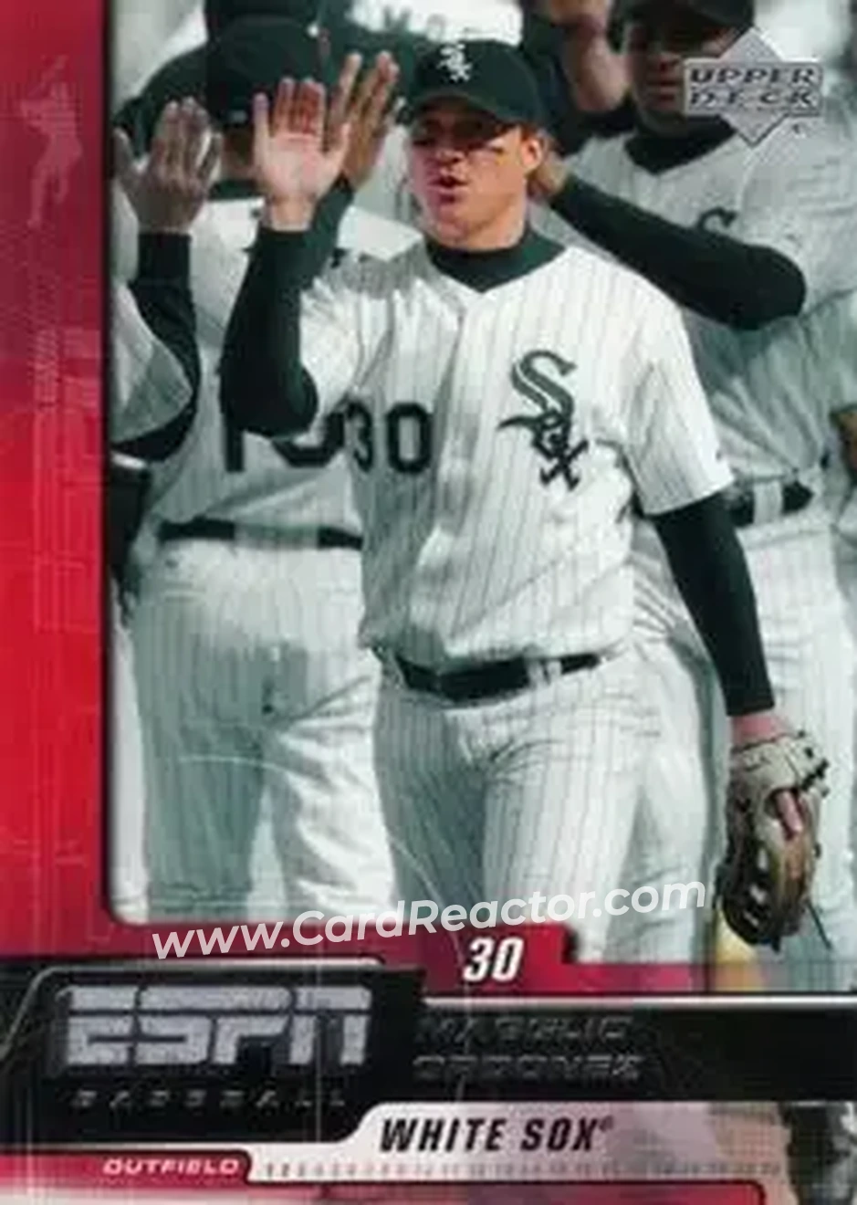 2005 Upper Deck ESPN #24 - Magglio Ordonez - Chicago White Sox - Front
