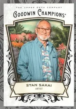 2026 Upper Deck Goodwin Champions #13 Glossy Black Stan Sakai