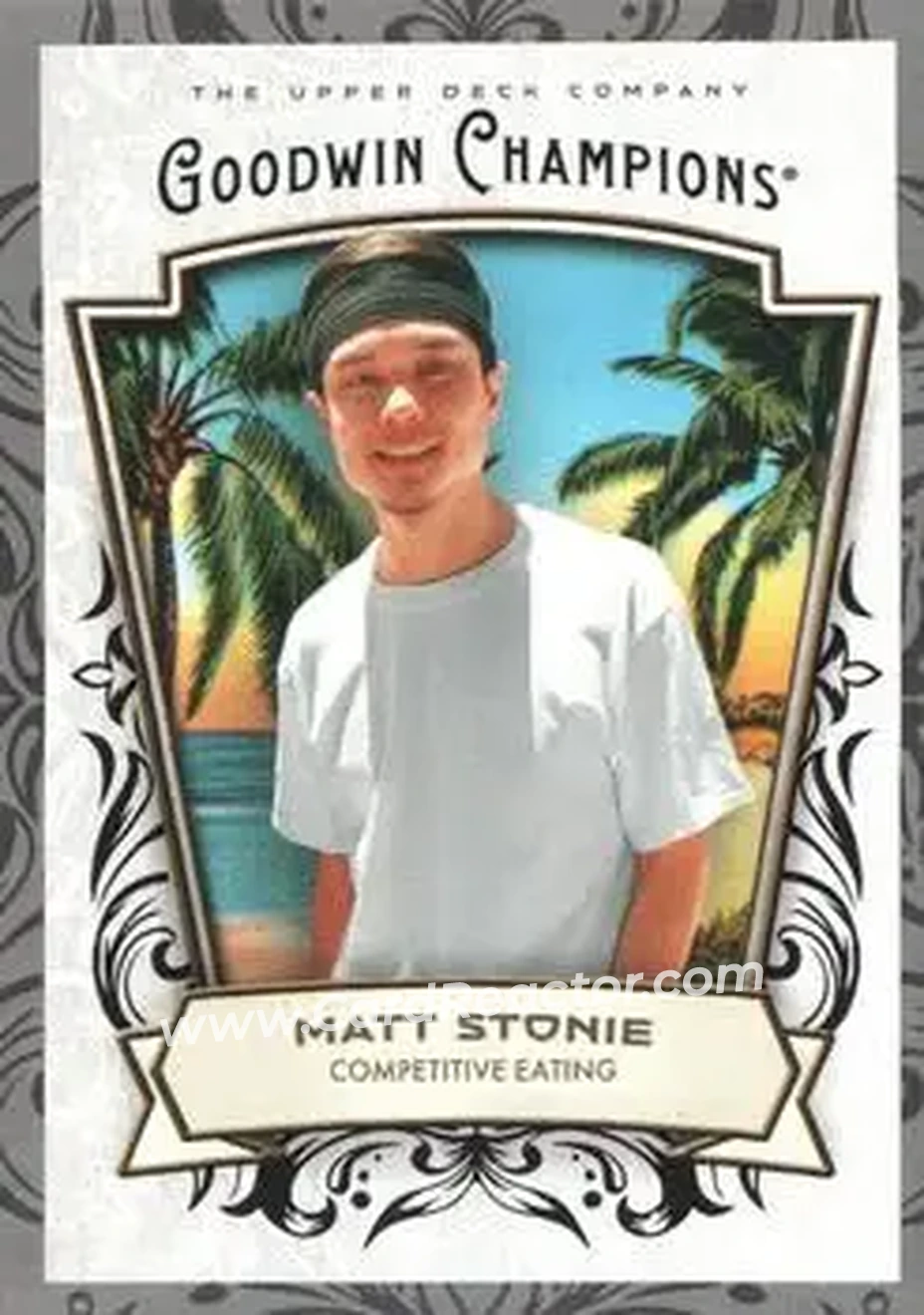 2026 Upper Deck Goodwin Champions - Glossy Black #21 - Matt Stonie - Front