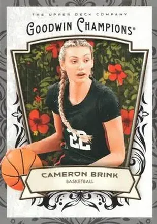 2026 Upper Deck Goodwin Champions #22 Glossy Black Cameron Brink