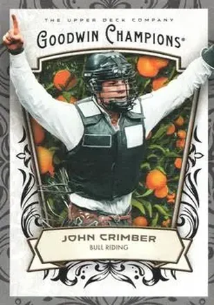 2026 Upper Deck Goodwin Champions - Glossy Black #29 - John Crimber