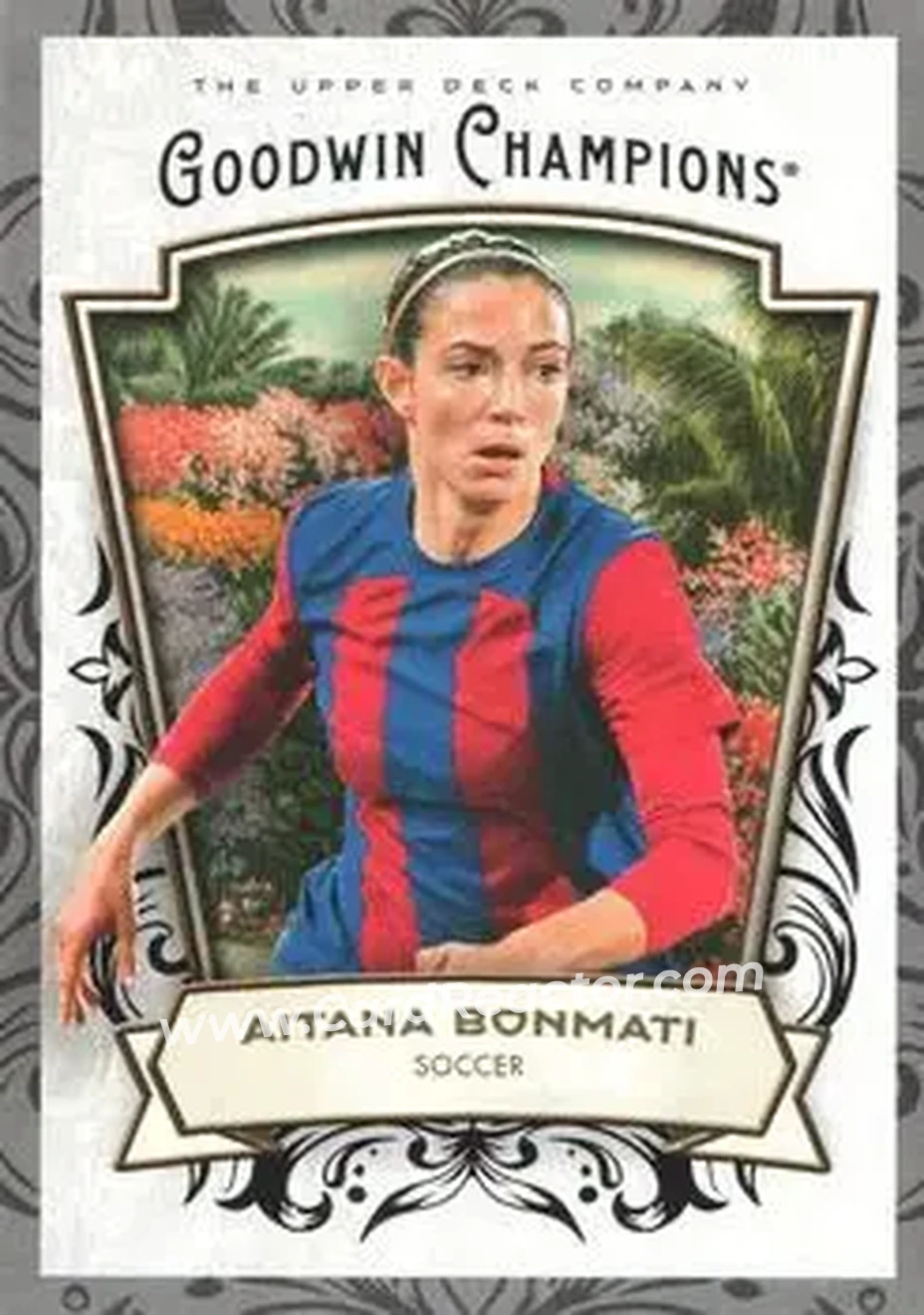 2026 Upper Deck Goodwin Champions - Glossy Black #46 - Aitana Bonmati - Front