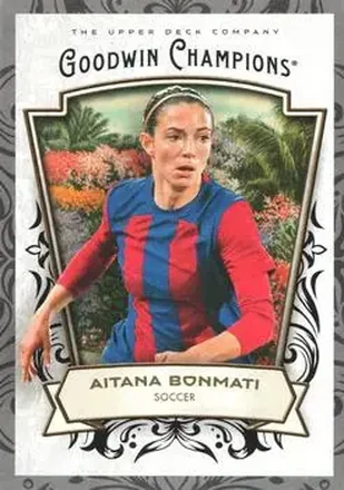 2026 Upper Deck Goodwin Champions - Glossy Black #46 - Aitana Bonmati