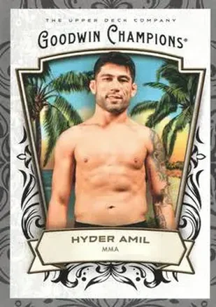 2026 Upper Deck Goodwin Champions - Glossy Black #48 - Hyder Amil