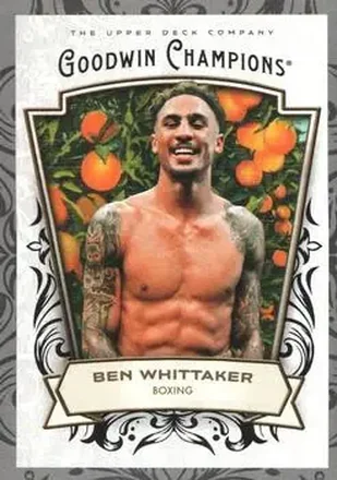 2026 Upper Deck Goodwin Champions - Glossy Black #50 - Ben Whittaker