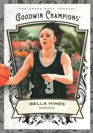2026 Upper Deck Goodwin Champions - Glossy Black #53 - Bella Hines