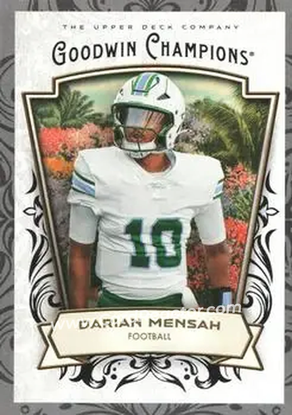 2026 Upper Deck Goodwin Champions - Glossy Black #60 - Darian Mensah - Front
