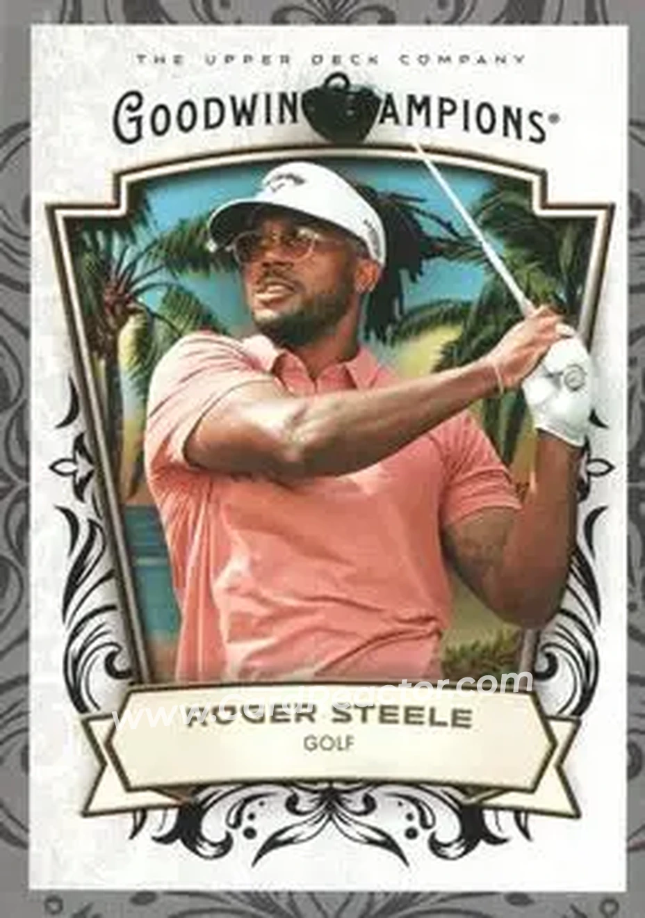 2026 Upper Deck Goodwin Champions - Glossy Black #64 - Roger Steele - Front