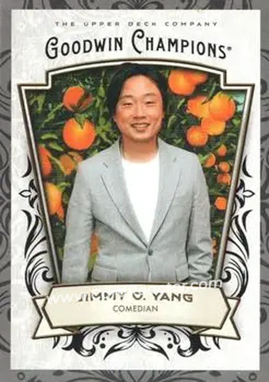2026 Upper Deck Goodwin Champions - Glossy Black #65 - Jimmy O. Yang - Front