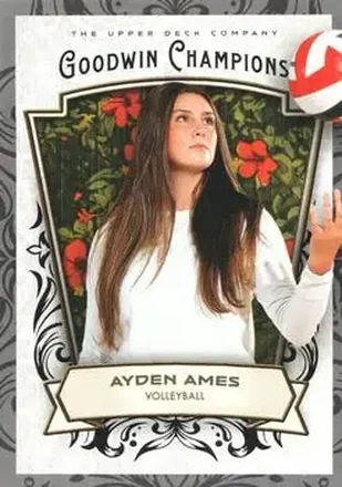 2026 Upper Deck Goodwin Champions - Glossy Black #68 - Ayden Ames