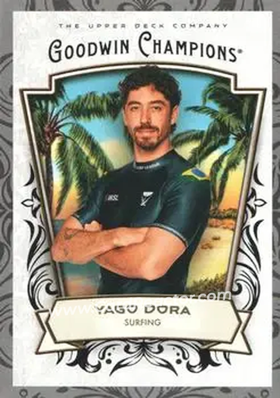 2026 Upper Deck Goodwin Champions - Glossy Black #72 - Yago Dora - Front