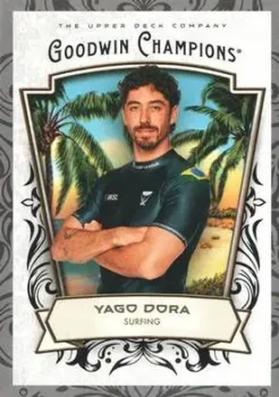 2026 Upper Deck Goodwin Champions - Glossy Black #72 - Yago Dora