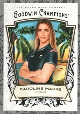2026 Upper Deck Goodwin Champions - Glossy Black #77 - Caroline Marks