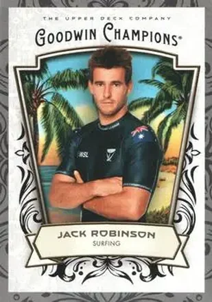 2026 Upper Deck Goodwin Champions - Glossy Black #78 - Jack Robinson