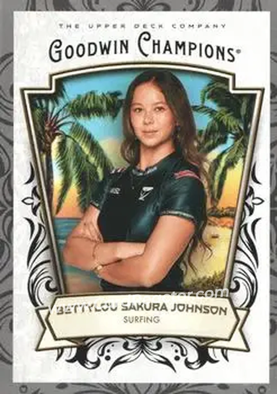 2026 Upper Deck Goodwin Champions - Glossy Black #79 - Bettylou Sakura Johnson - Front
