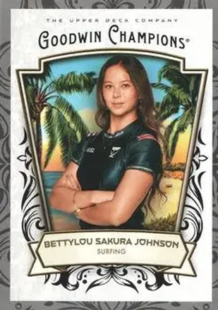 2026 Upper Deck Goodwin Champions - Glossy Black #79 - Bettylou Sakura Johnson