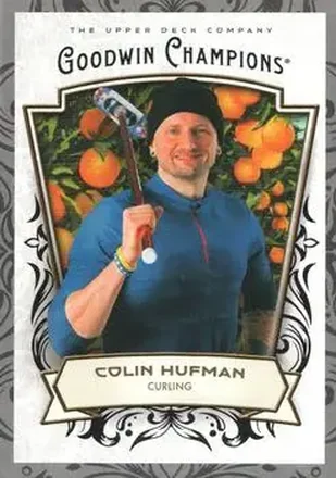 2026 Upper Deck Goodwin Champions - Glossy Black #82 - Colin Hufman