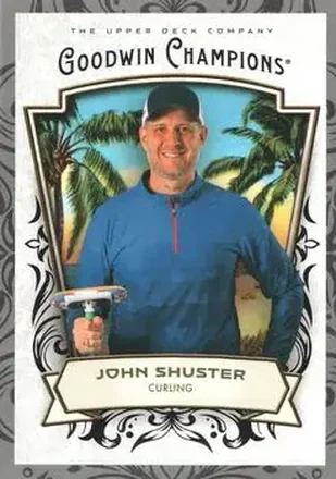2026 Upper Deck Goodwin Champions - Glossy Black #84 - John Shuster