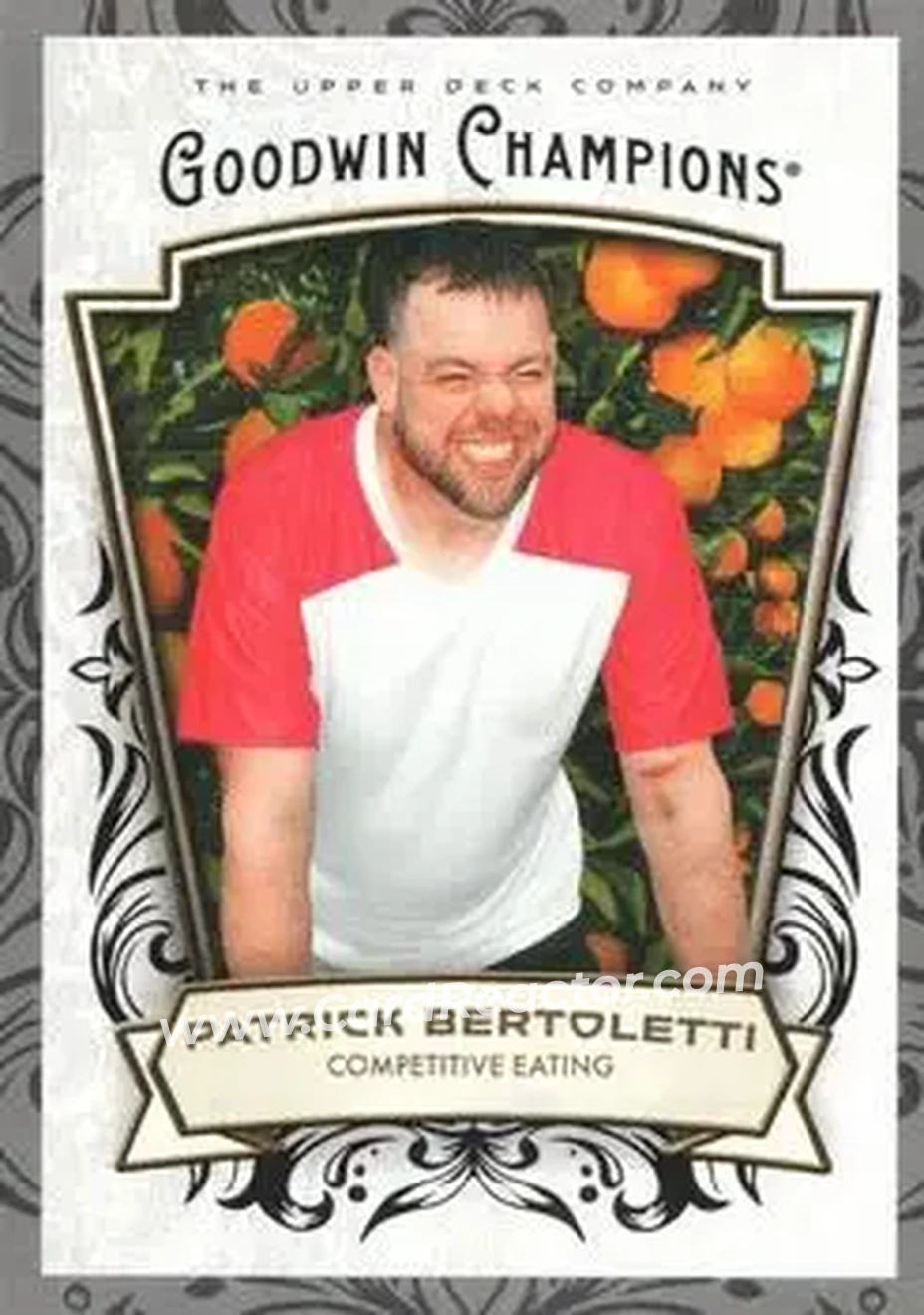 2026 Upper Deck Goodwin Champions - Glossy Black #97 - Patrick Bertoletti - Front