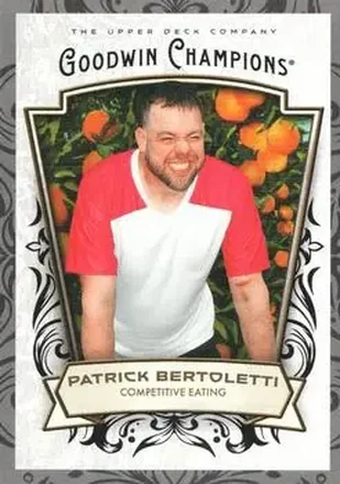 2026 Upper Deck Goodwin Champions - Glossy Black #97 - Patrick Bertoletti