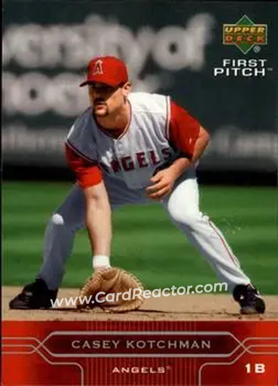 2005 Upper Deck First Pitch #1 - Casey Kotchman - Los Angeles Angels - Front