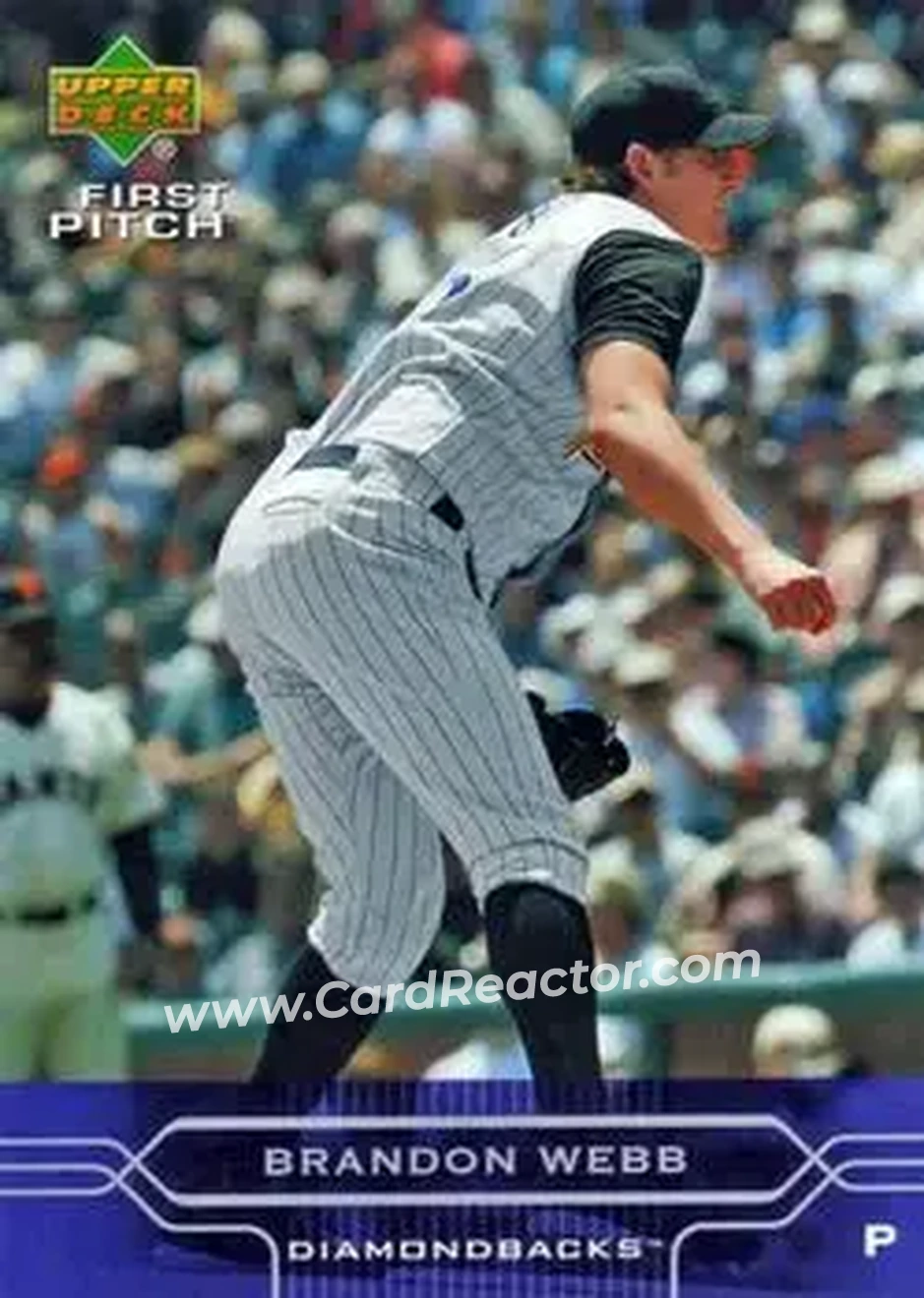 2005 Upper Deck First Pitch #8 - Brandon Webb - Arizona Diamondbacks - Front